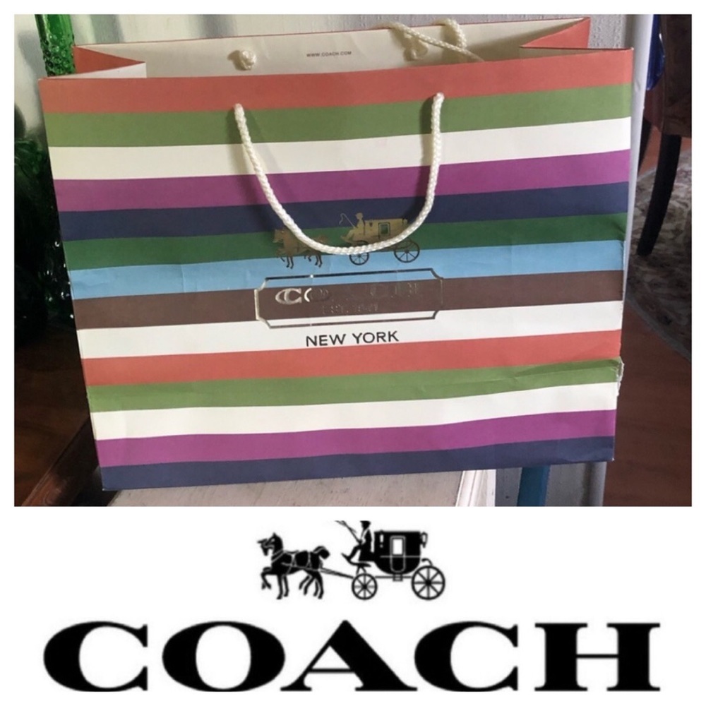 Large COACH Gift Bag